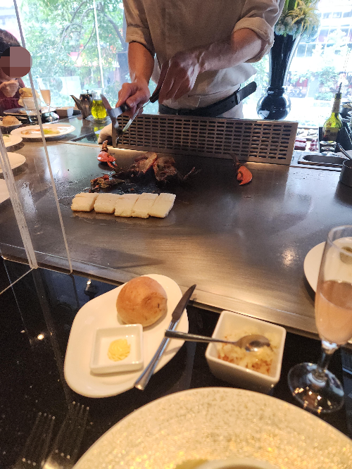 타이베이 3박 4일 미식 탐방 – 타이베이 101, 시먼, 타이베이 야시장, 딘타이펑_코스 철판 요리