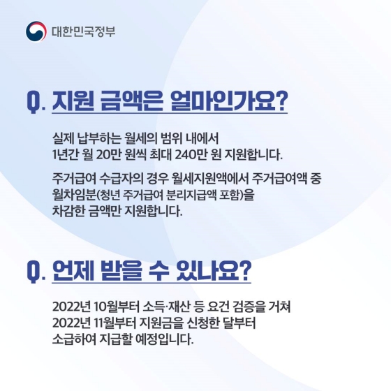 청년월세 특별지원