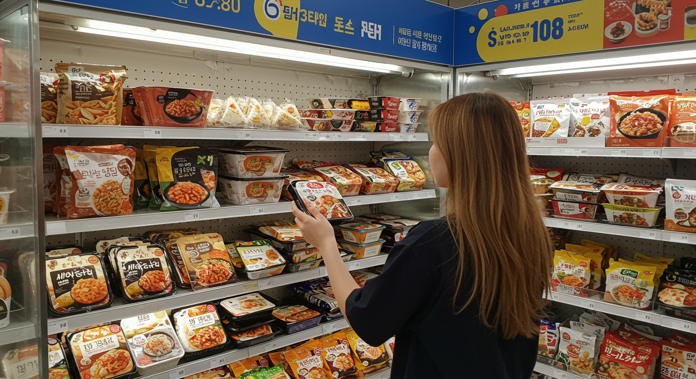 편의점 제품으로 유튜브 쇼츠