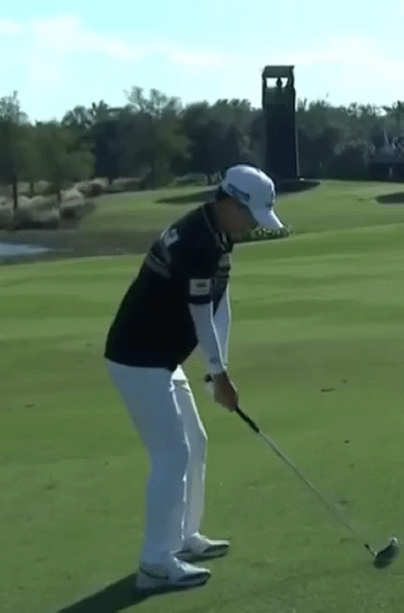 김효주 선수 아이언 샷