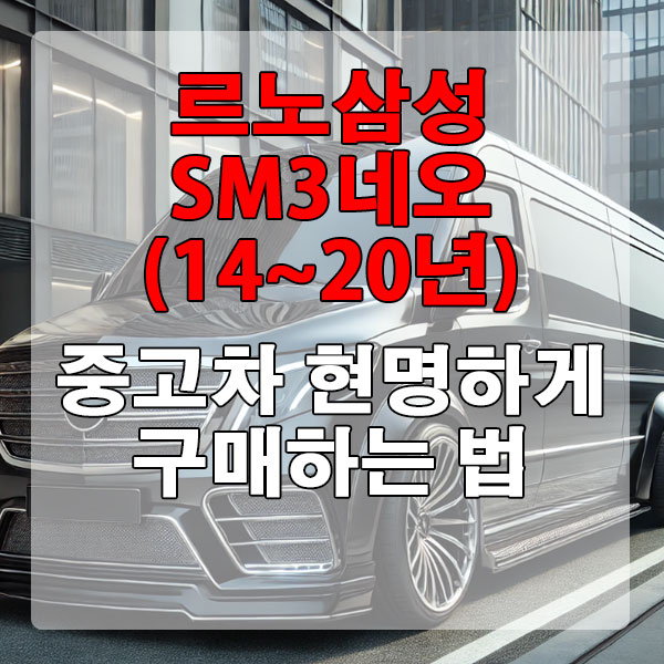 르노삼성 SM3 네오 (14~20년) 중고차 현명하게 구매하는 법
