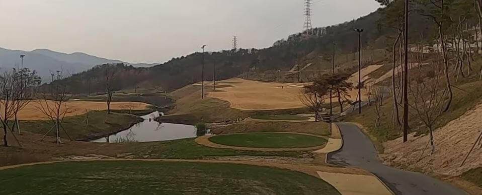 감곡CC 피치코스 1번홀 사진