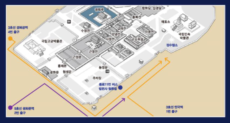 [경복궁 별빛야행] 교통편 정보