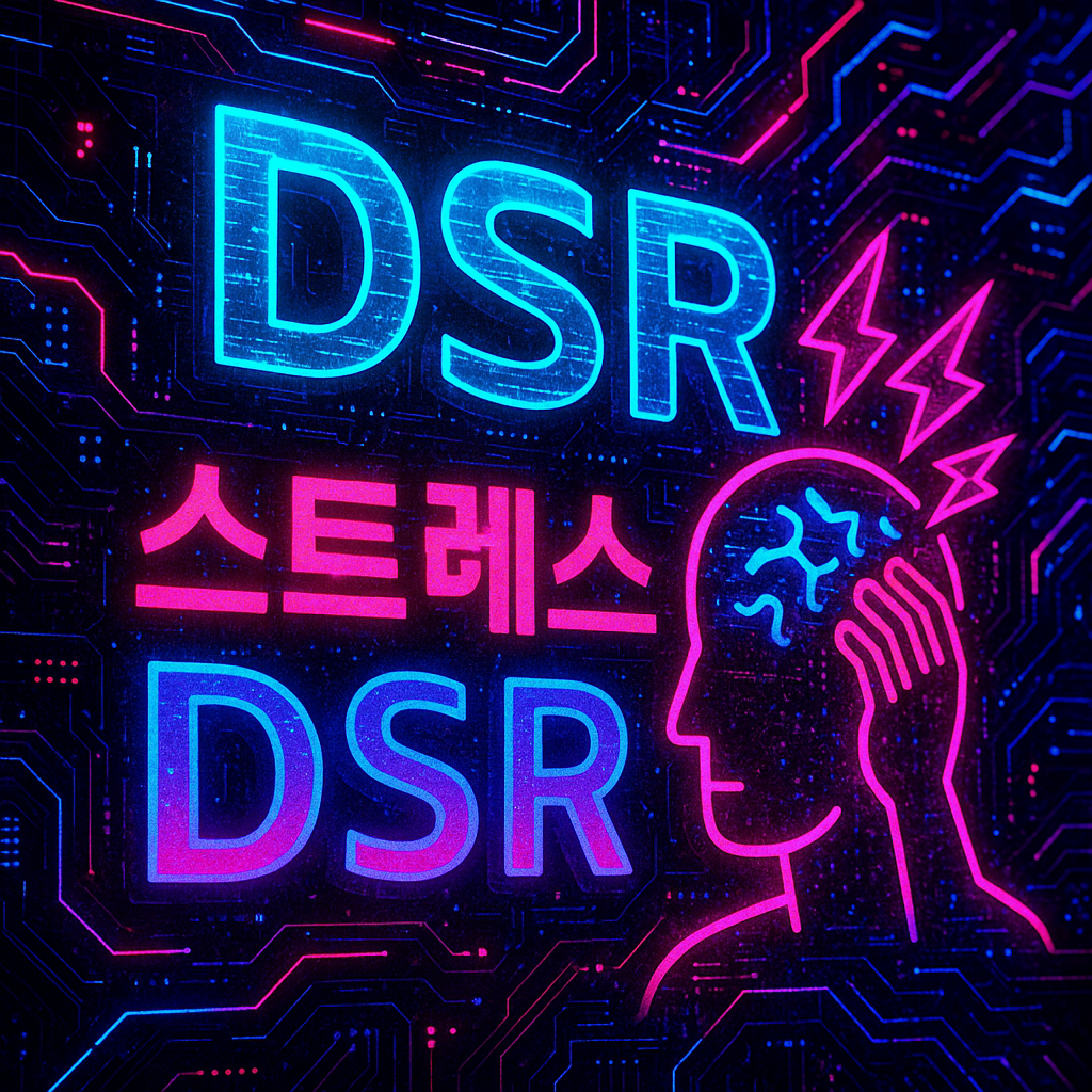 DSR vs 스트레스DSR
