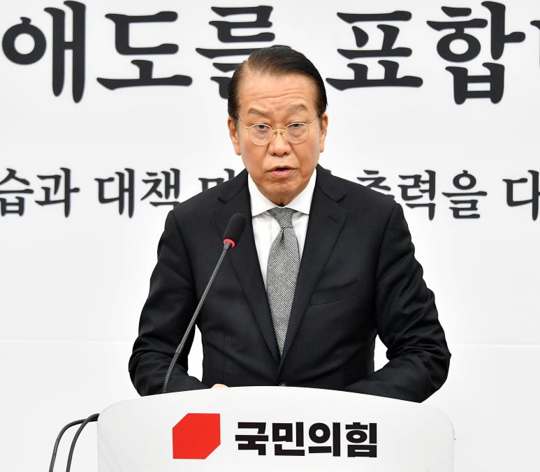 권영세 비대위원장 단일화 찬반 조사