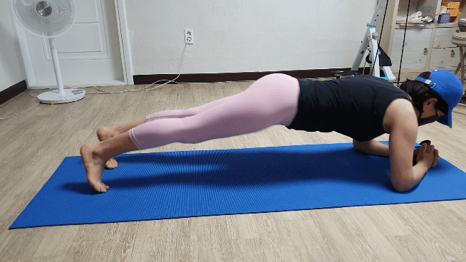 플랭크자세,플랭크 효과