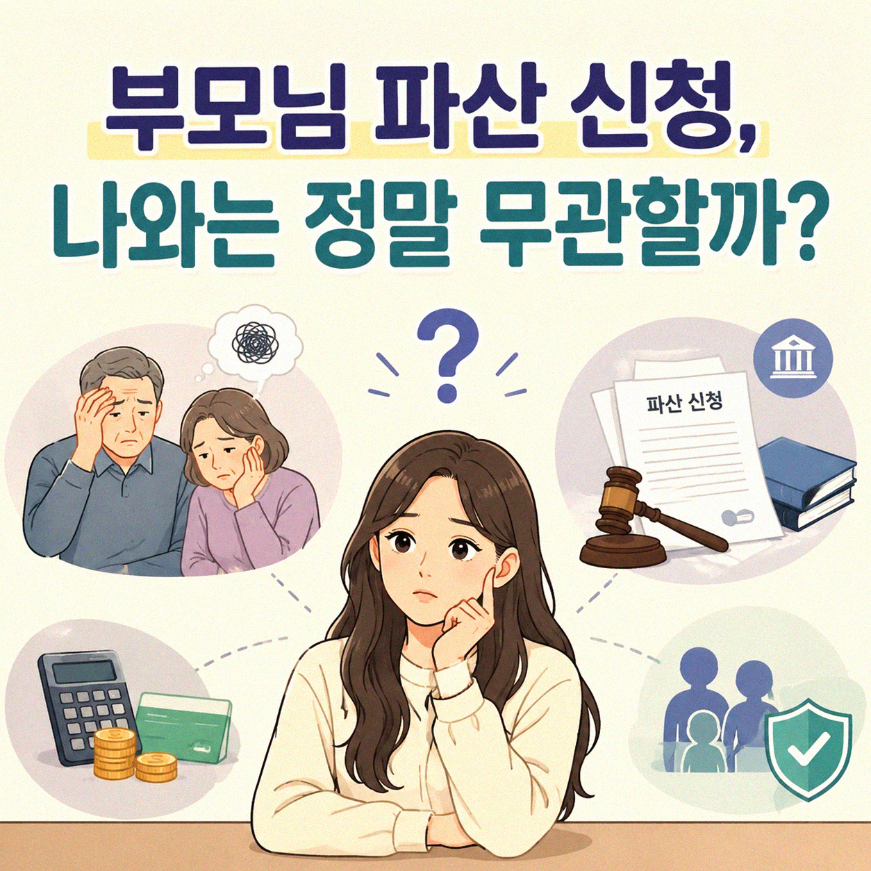 부모님 파산 신청, 혼인 관계와 자녀 재산은 괜찮을까요?
