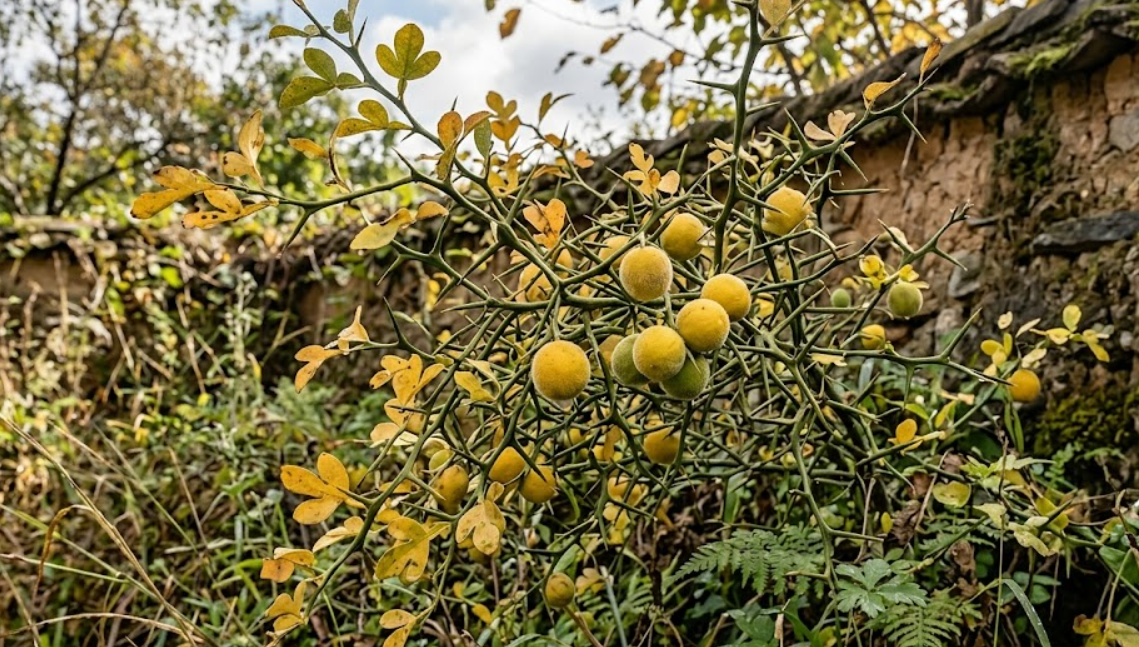 탱자나무(Citrus trifoliata)