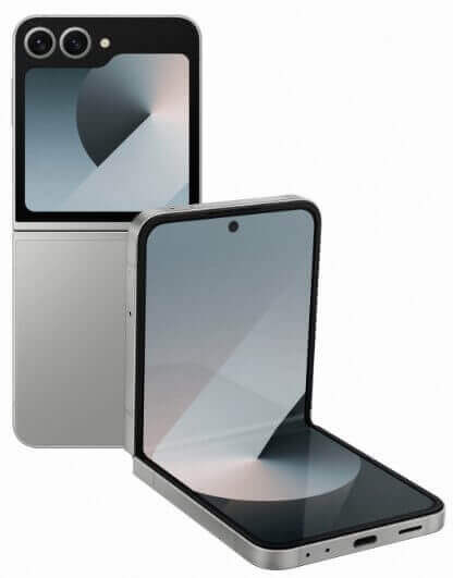 갤럭시-Z플립6-실버-쉐도우