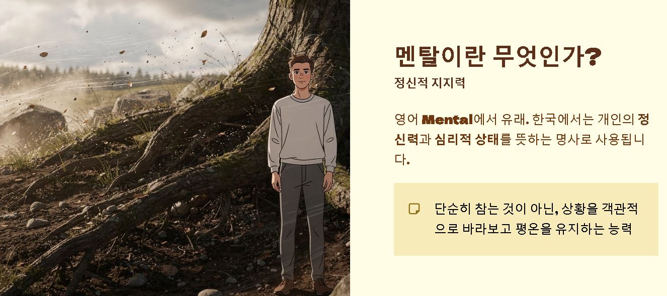 멘탈 뜻