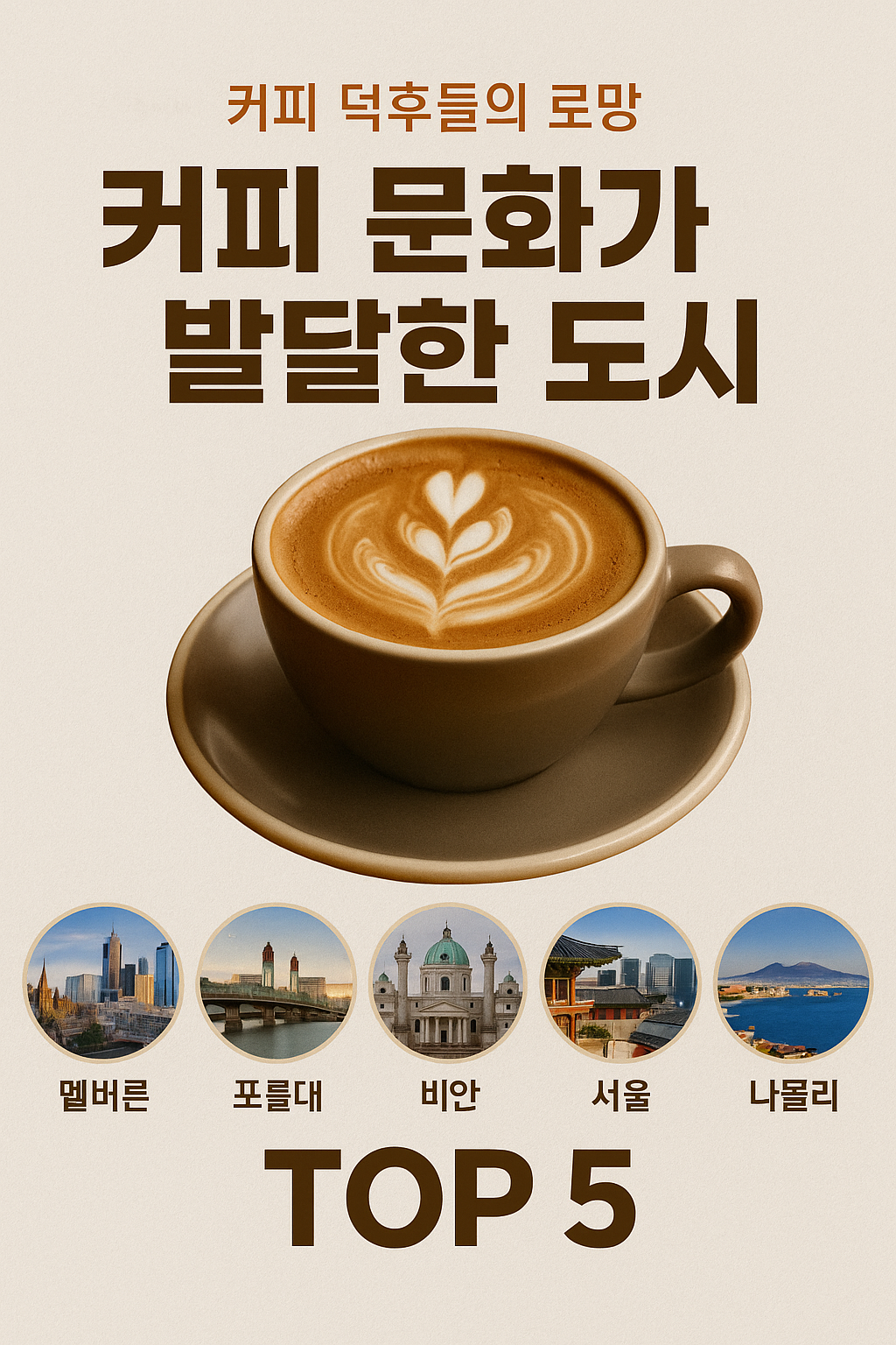 커피문화가 발달한 도시 5