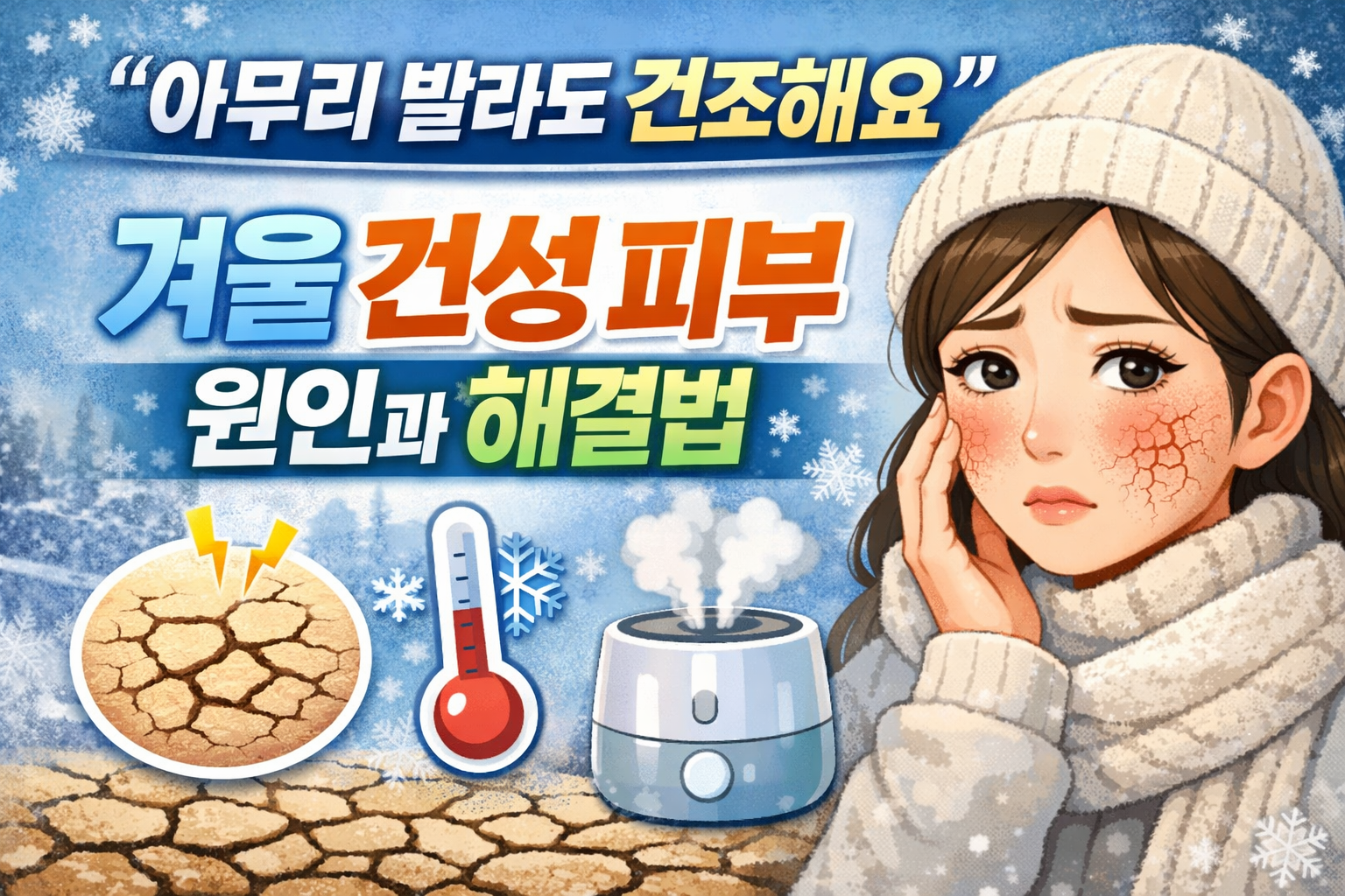 겨울 건성 피부