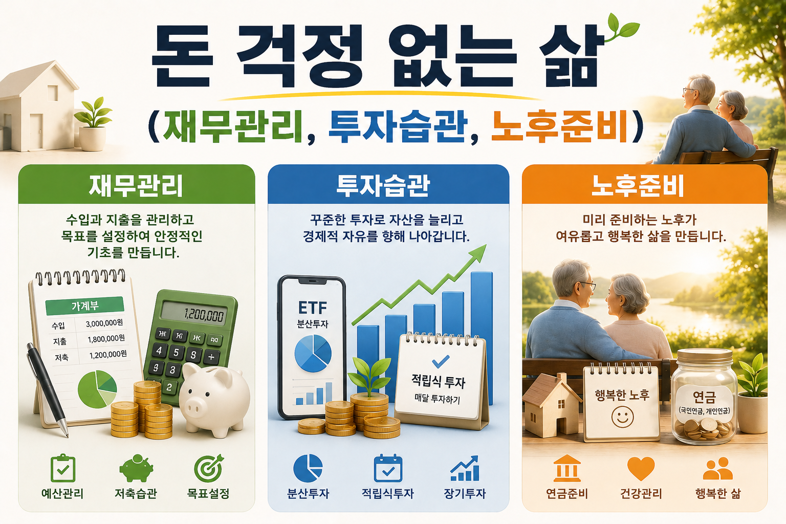 돈 걱정 없는 삶