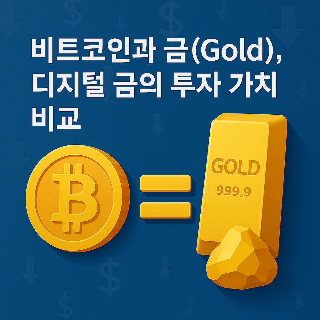 비트코인과 금(Gold), 디지털 금의 투자 가치 비교