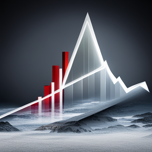 우하향하는 차트