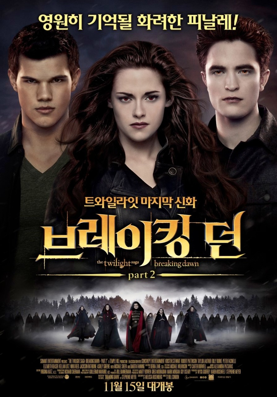 영화 브레이킹 던 파트1 포스터