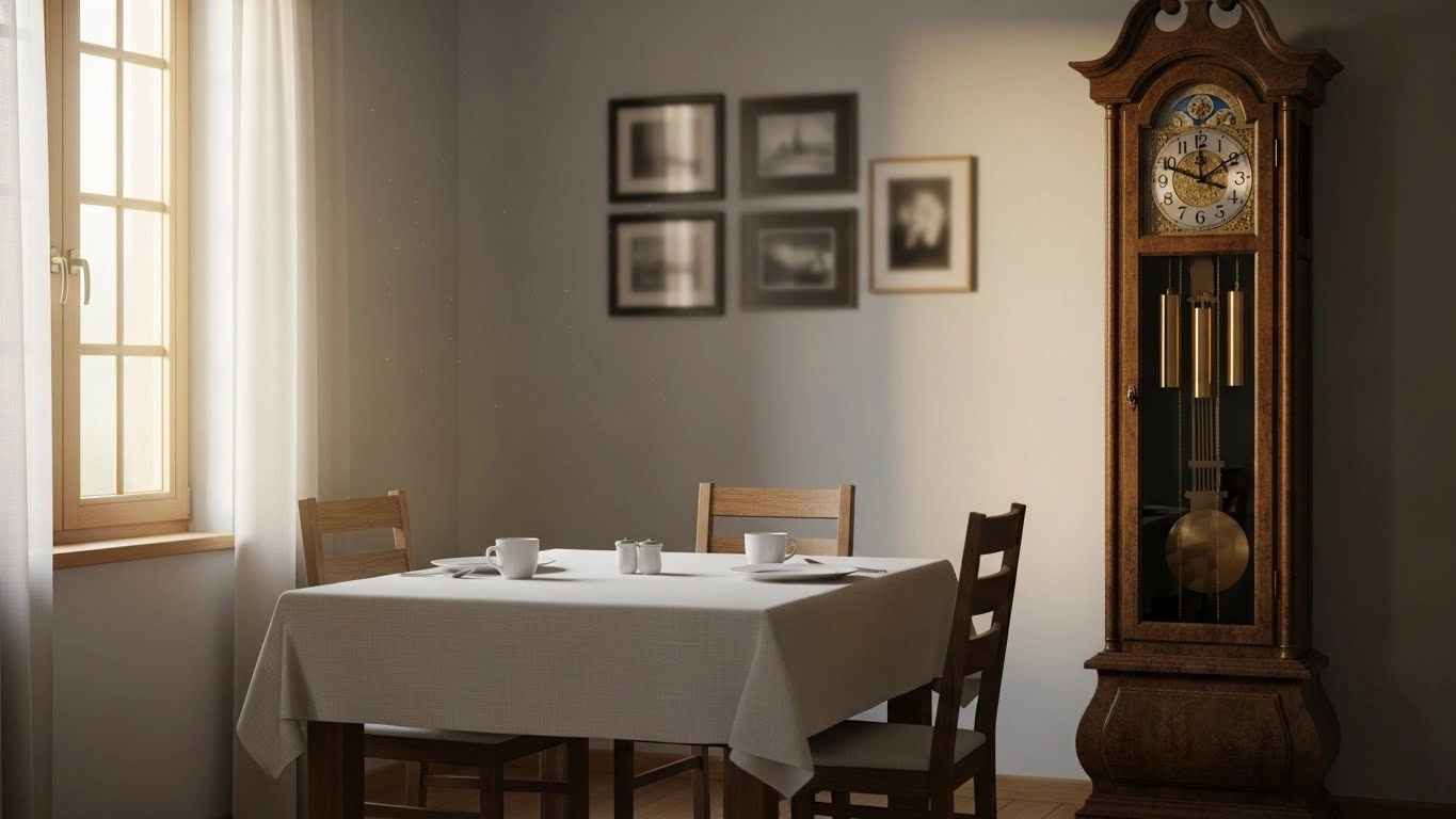 이런 아침 느낌, 몇 개나 해당되나요 밤 식사 여운 체크