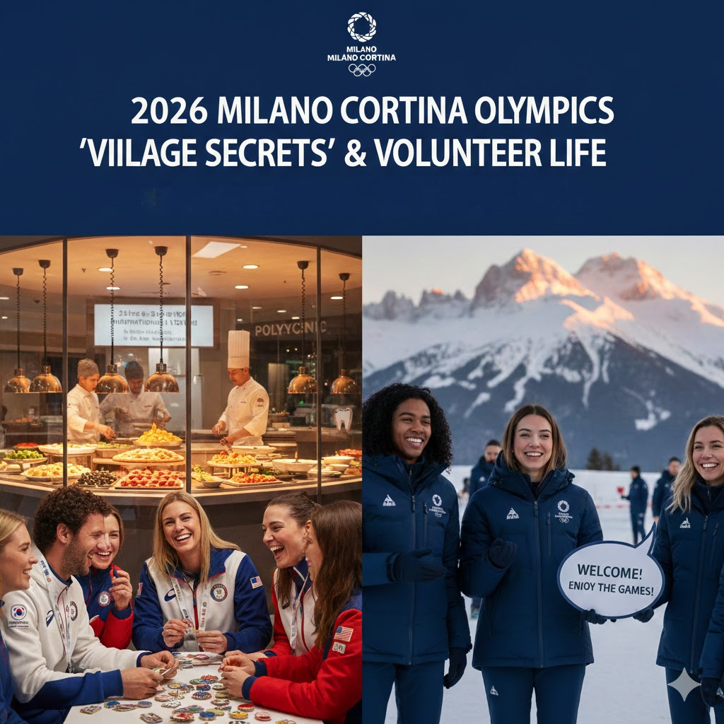 "경기는 이들이 만든다" 올림픽 선수촌의 비밀 & 자원봉사자의 하루