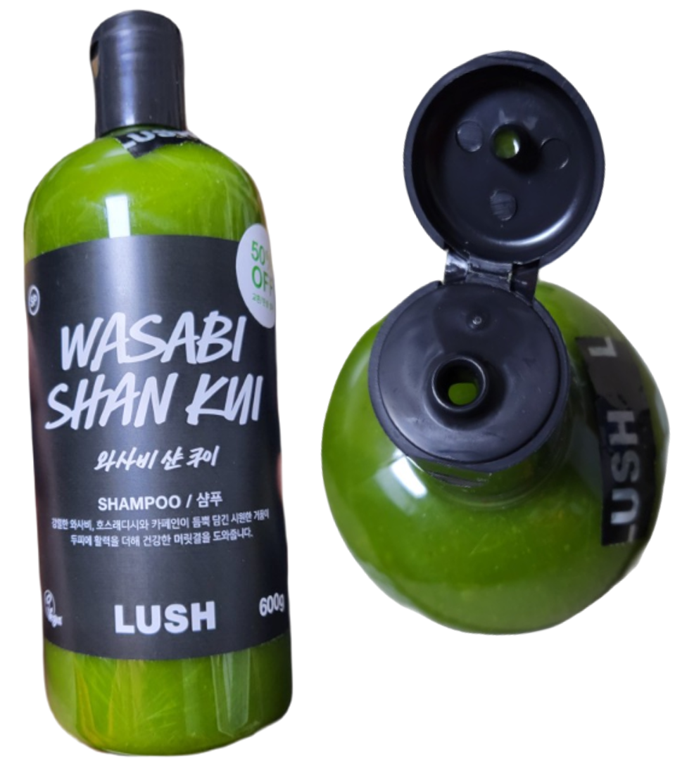 러쉬-샴푸-와사비-샨-쿠이-제품-모습-사진