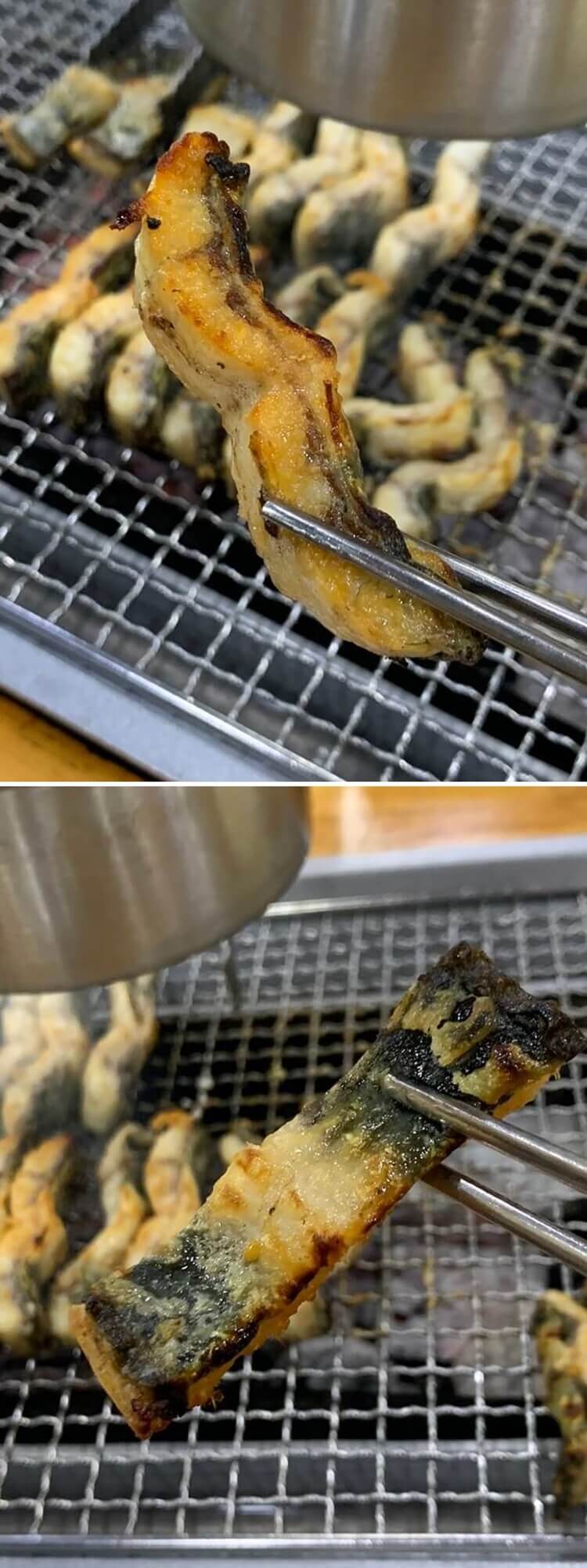 바삭해 보이는 장어