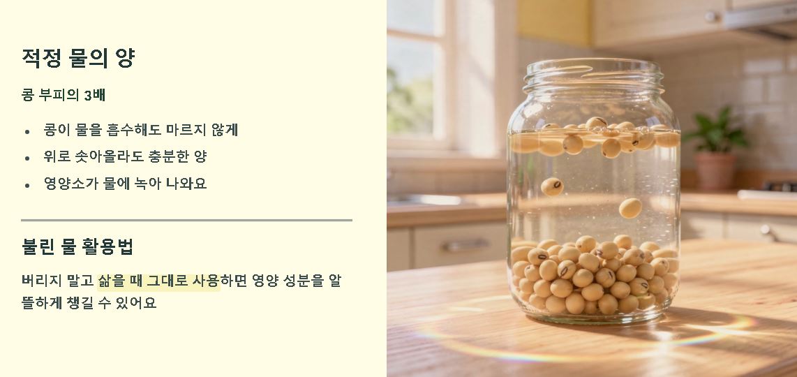 서리태 콩물 만드는방법
