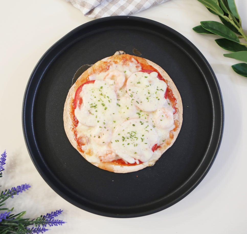 또띠아 치즈 피자