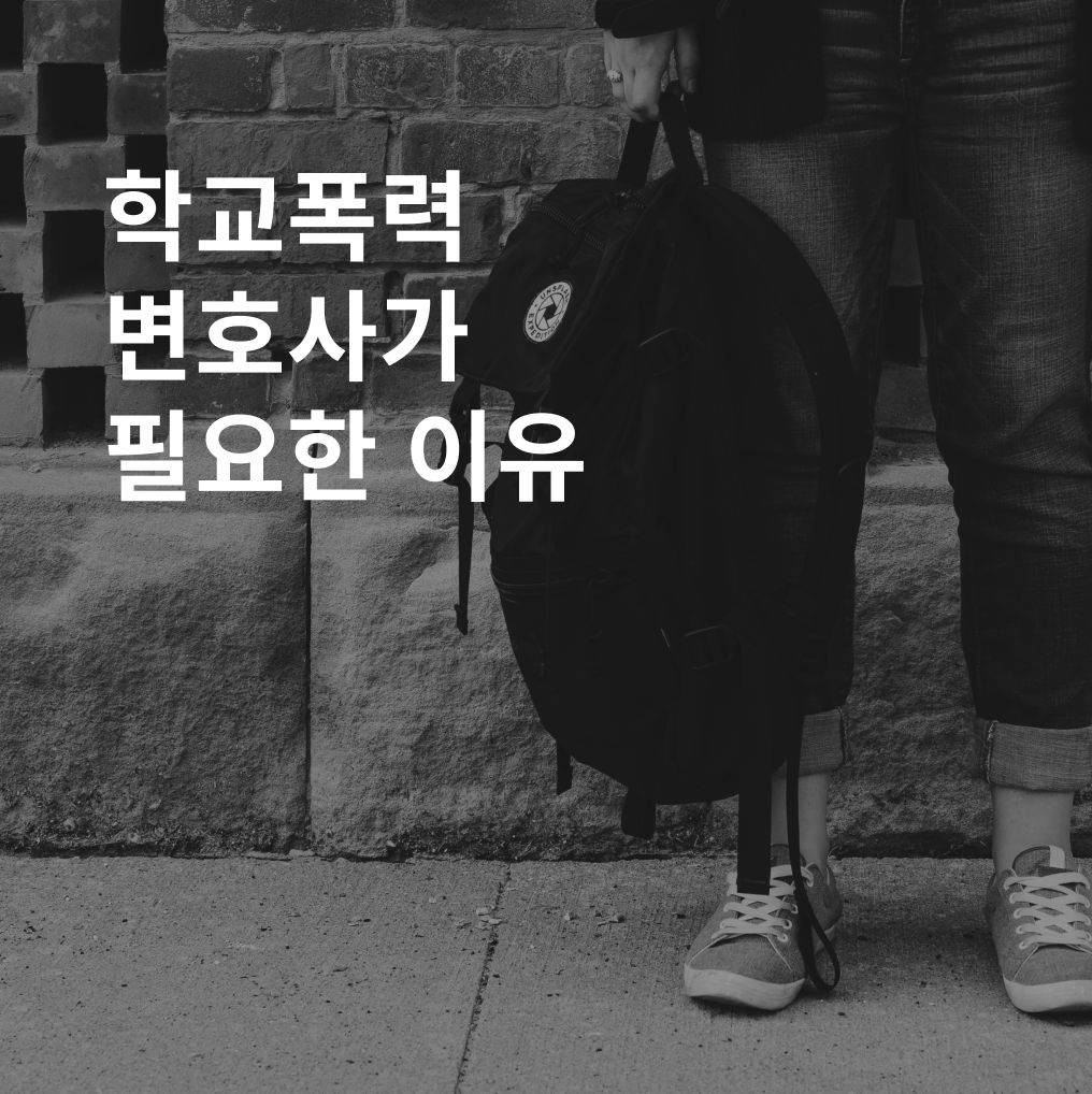 학교폭력 변호사