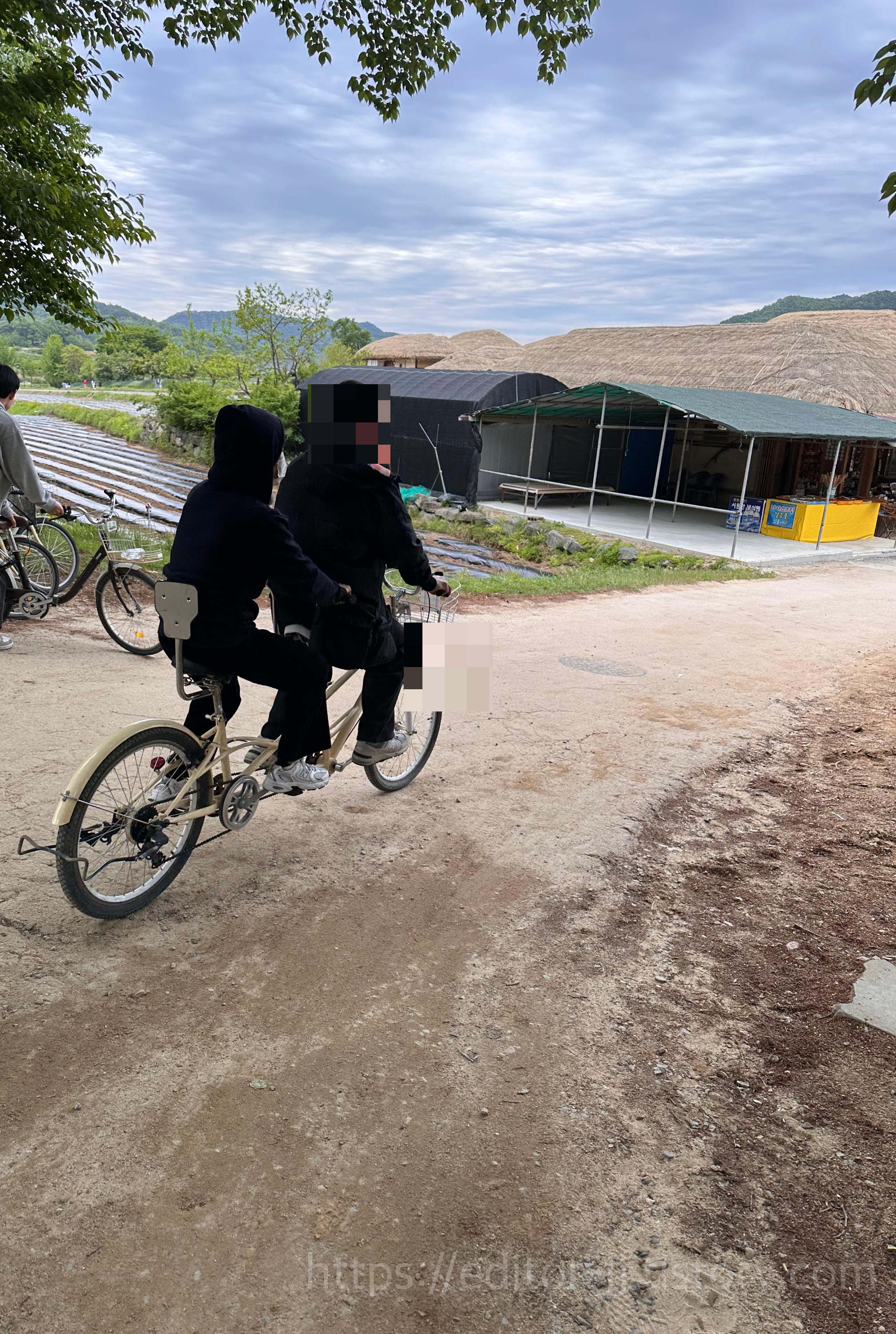 안동하회마을 자전거 투어