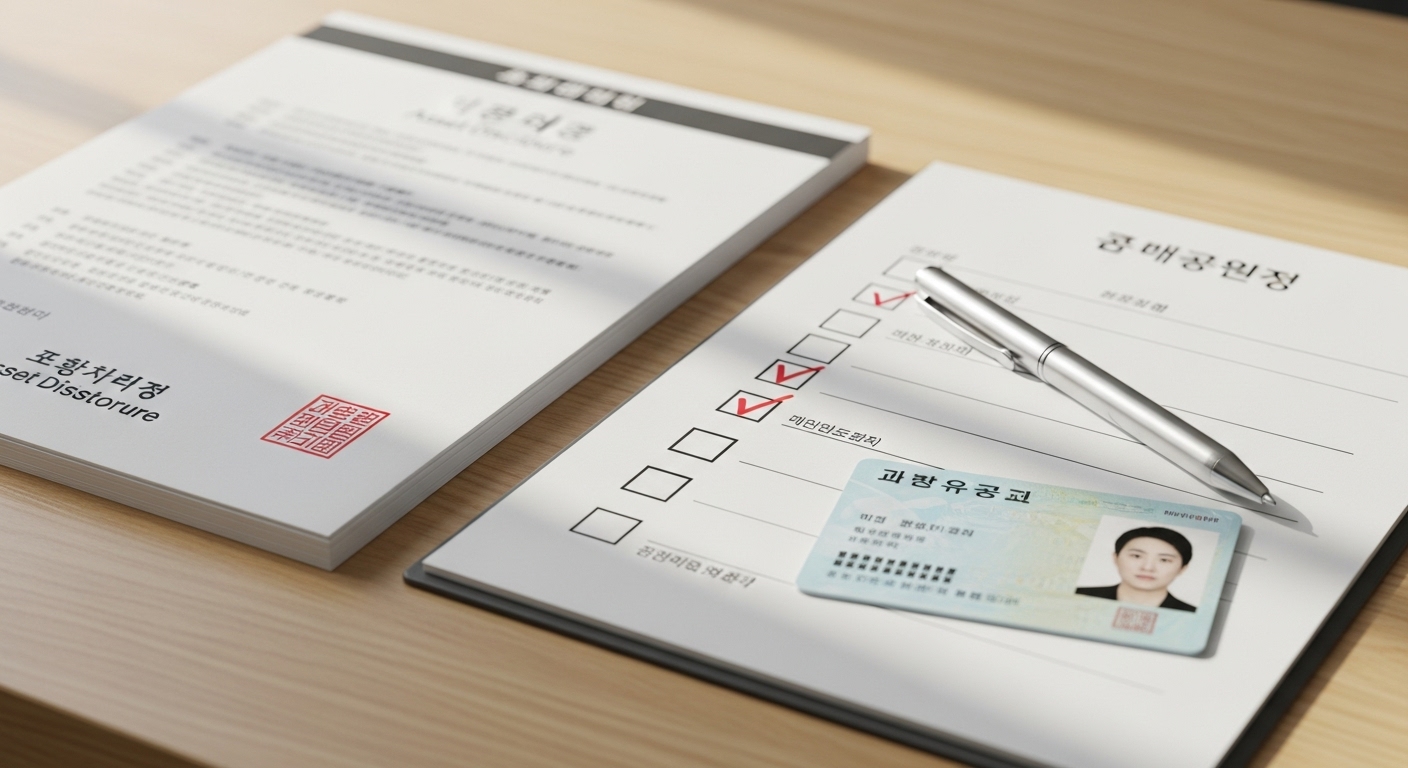 재산명시, 민사집행, 재산목록