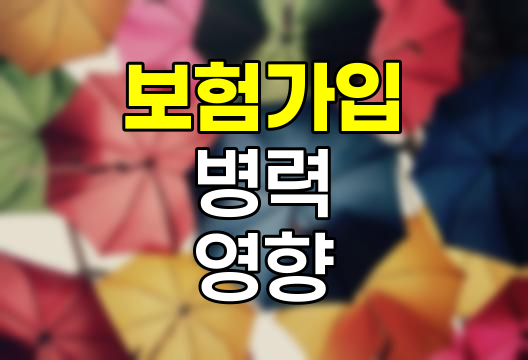 백내장, 녹내장, 중이염 병력과 보험가입 가능성