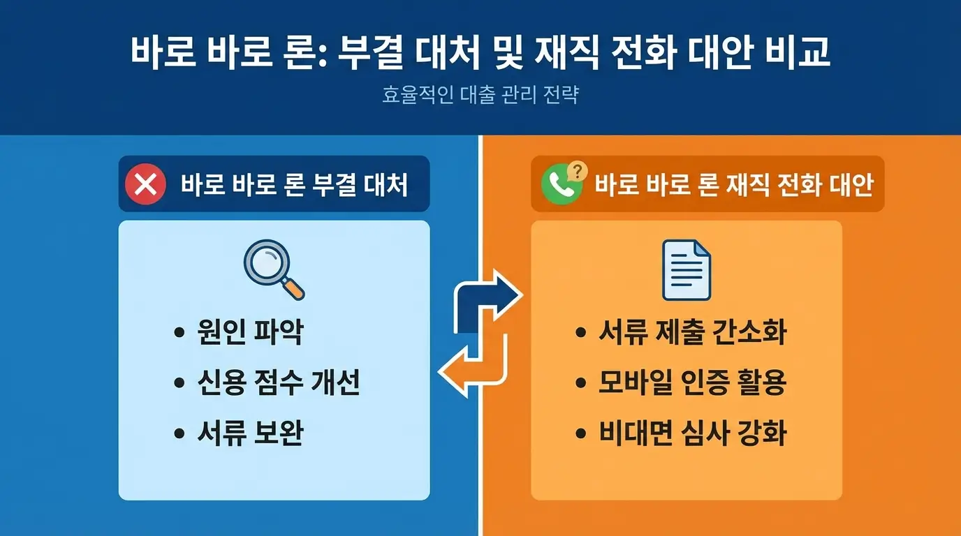 바로 바로 론 부결 대처 및 바로 바로 론 재직 전화 대안 비교