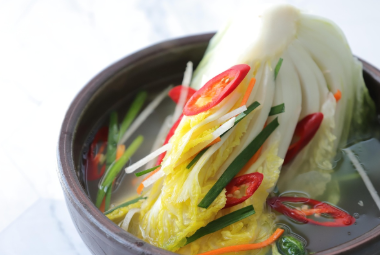 백김치 담그는 방법