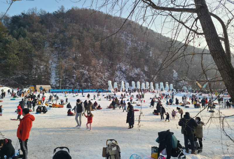 파주 초리골 눈썰매장