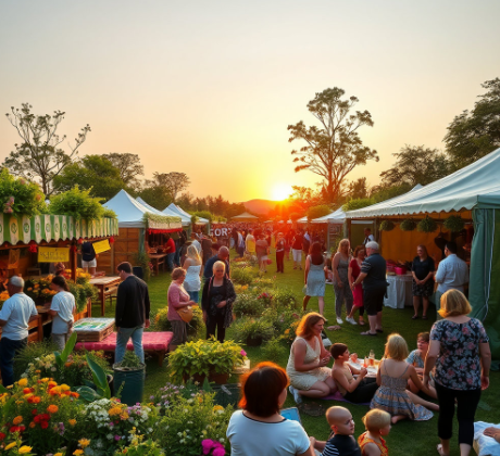 허브아일랜드라데봄축제그림