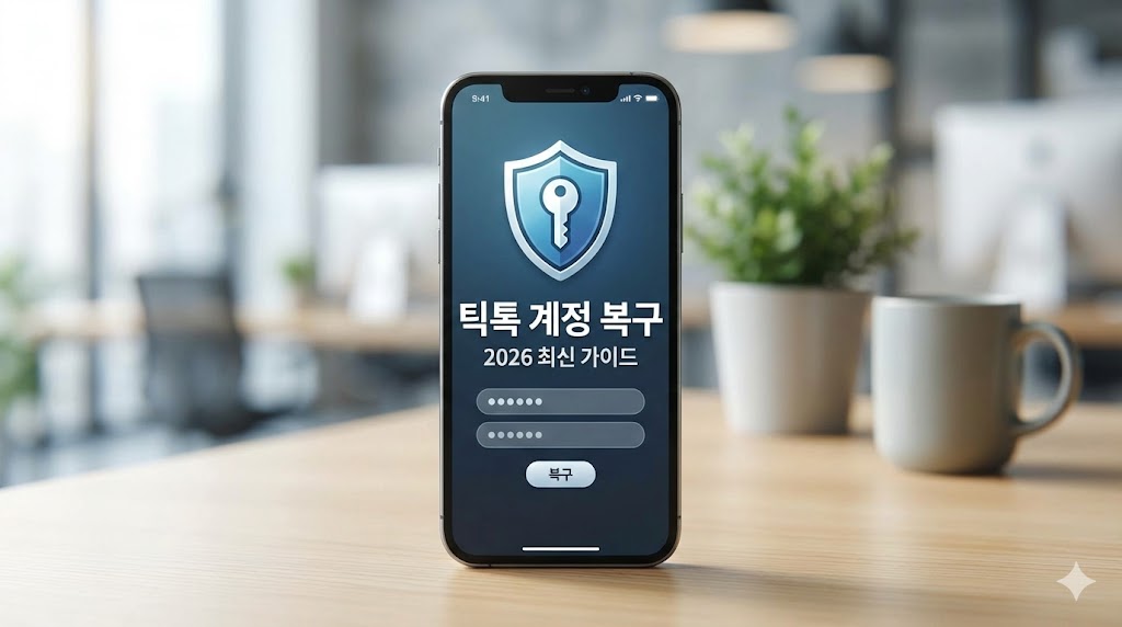 2026년 최신｜틱톡 계정 복구 방법: 로그인 안 될 때 10분 안에 해결하는 순서(비번 재설정&middot;해킹&middot;삭제 계정까지)