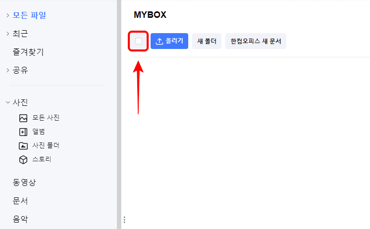 마이박스-전체체크