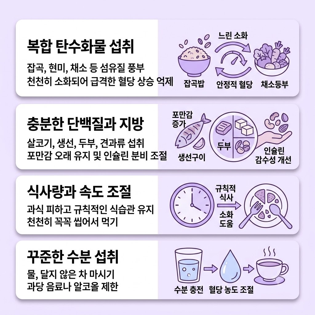 혈당에 좋은 음식, 무엇을 어떻게 먹어야 혈당 관리에 도움이 될까?
