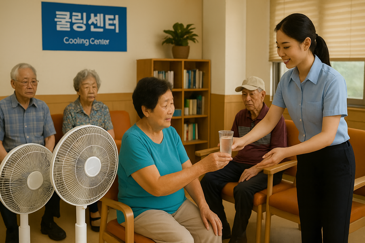 "폭염이 불러오는 건강 위험"에 대한 이미지입니다.