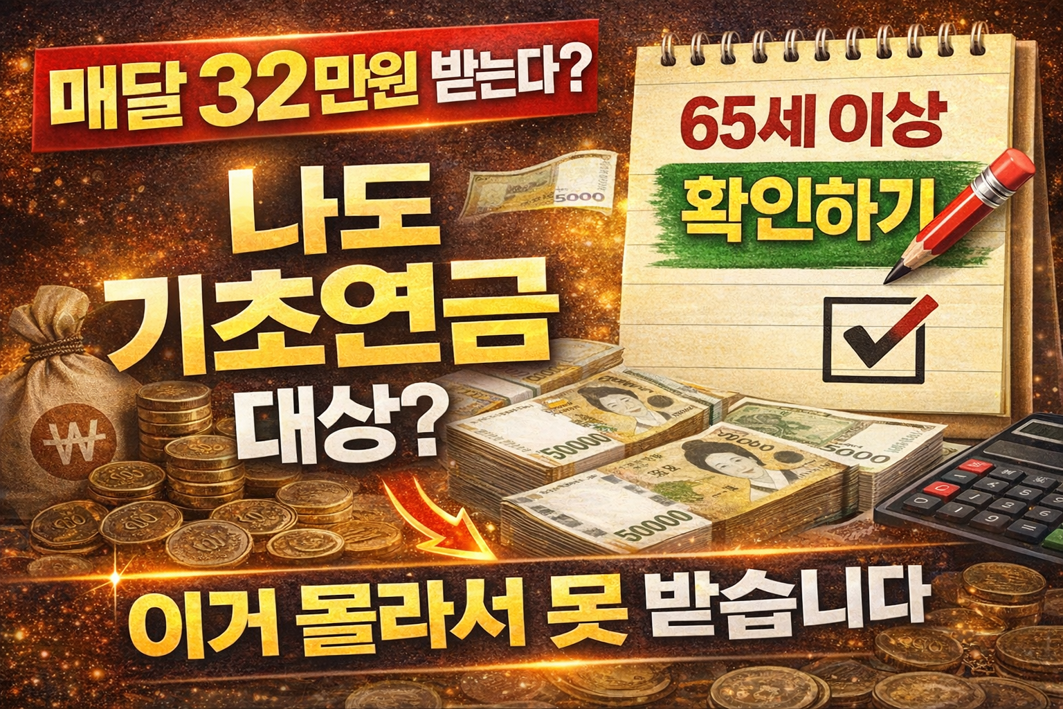 기초연금 대상자