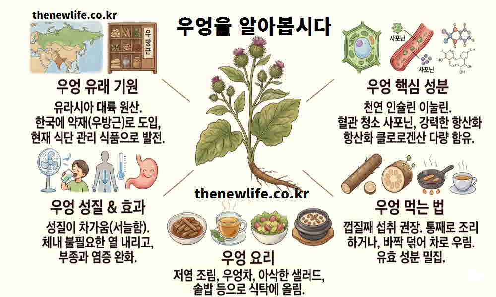 우엉 효능 기본정보