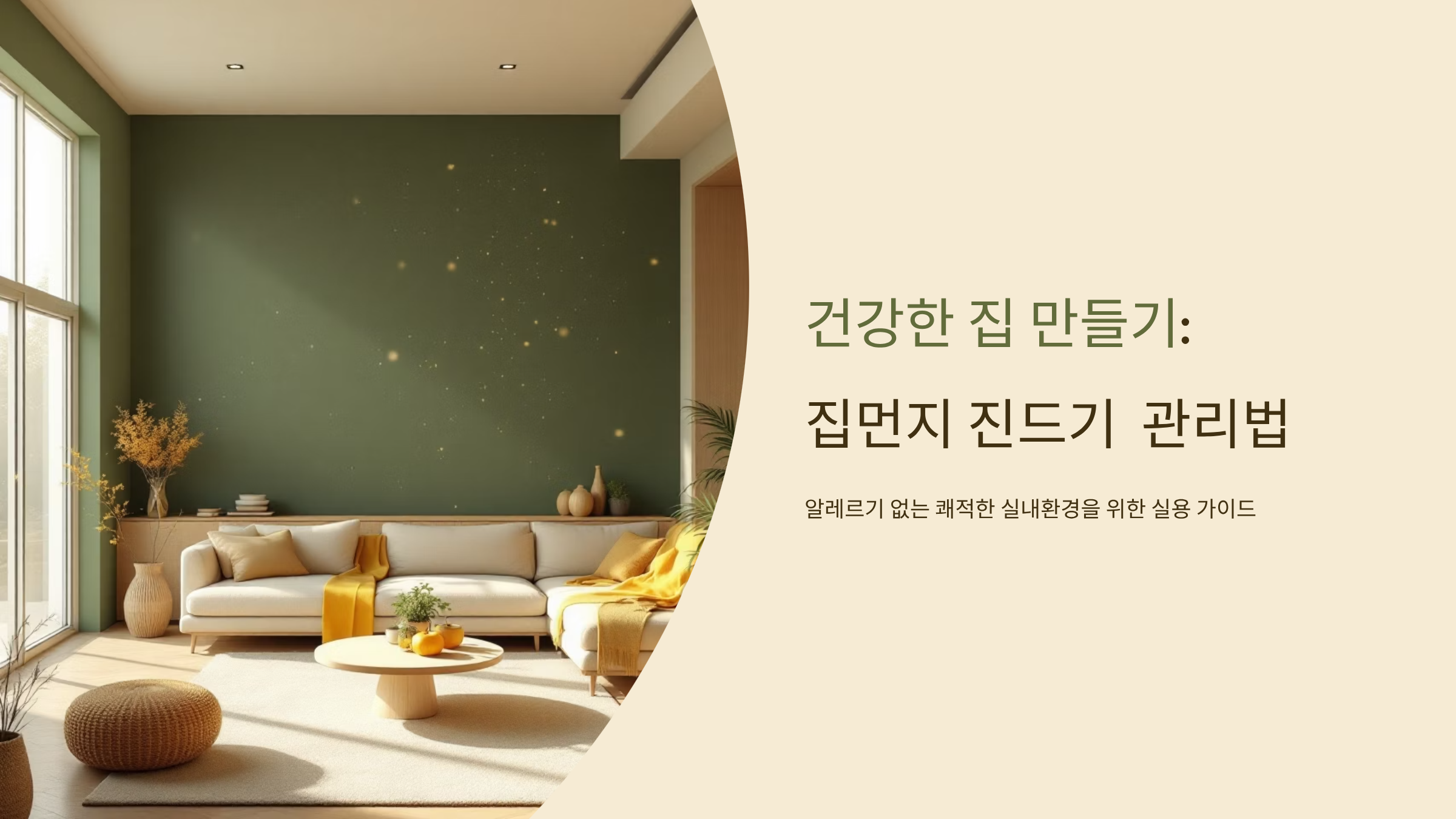 집먼지 진드기 박멸하는 실전 방법