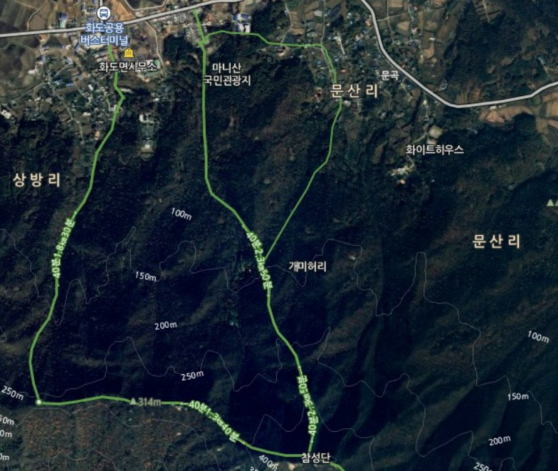 마니산 등반코스