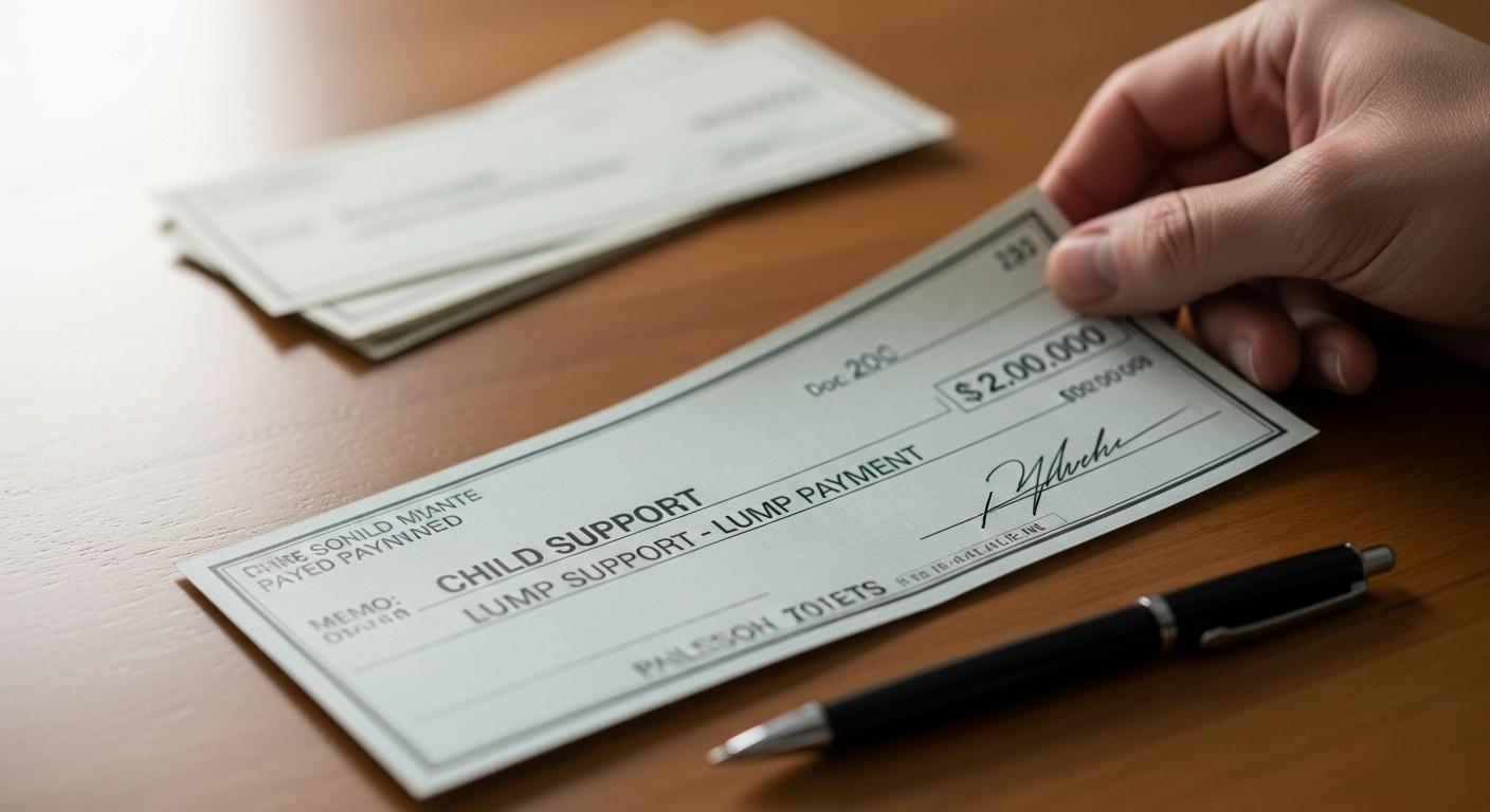 양육비 일시불 지급