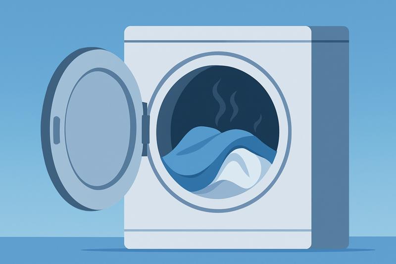 건조기 돌렸는데 더 눅눅해졌다