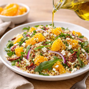 대마 종자유 먹는 방법 - 샐러드 드레싱으로 활용