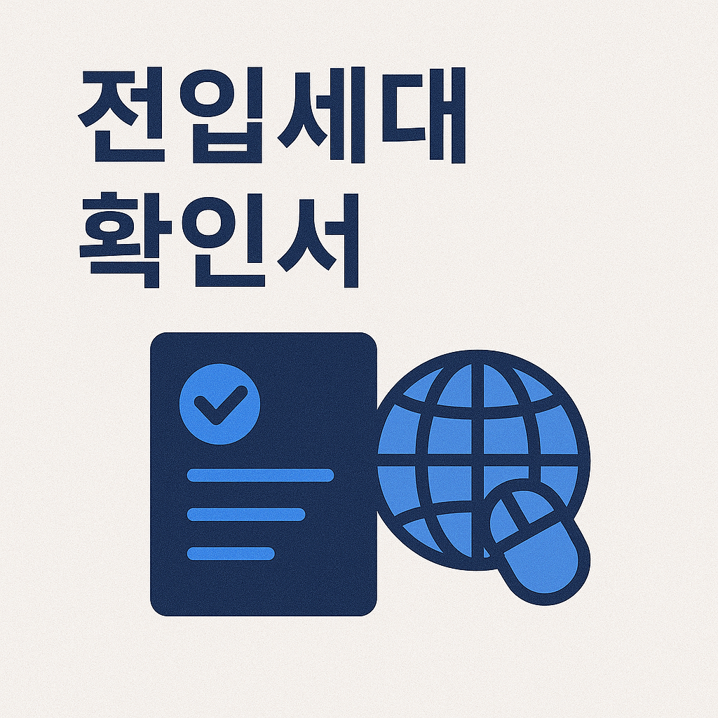 전입세대확인서 인터넷 발급 사진