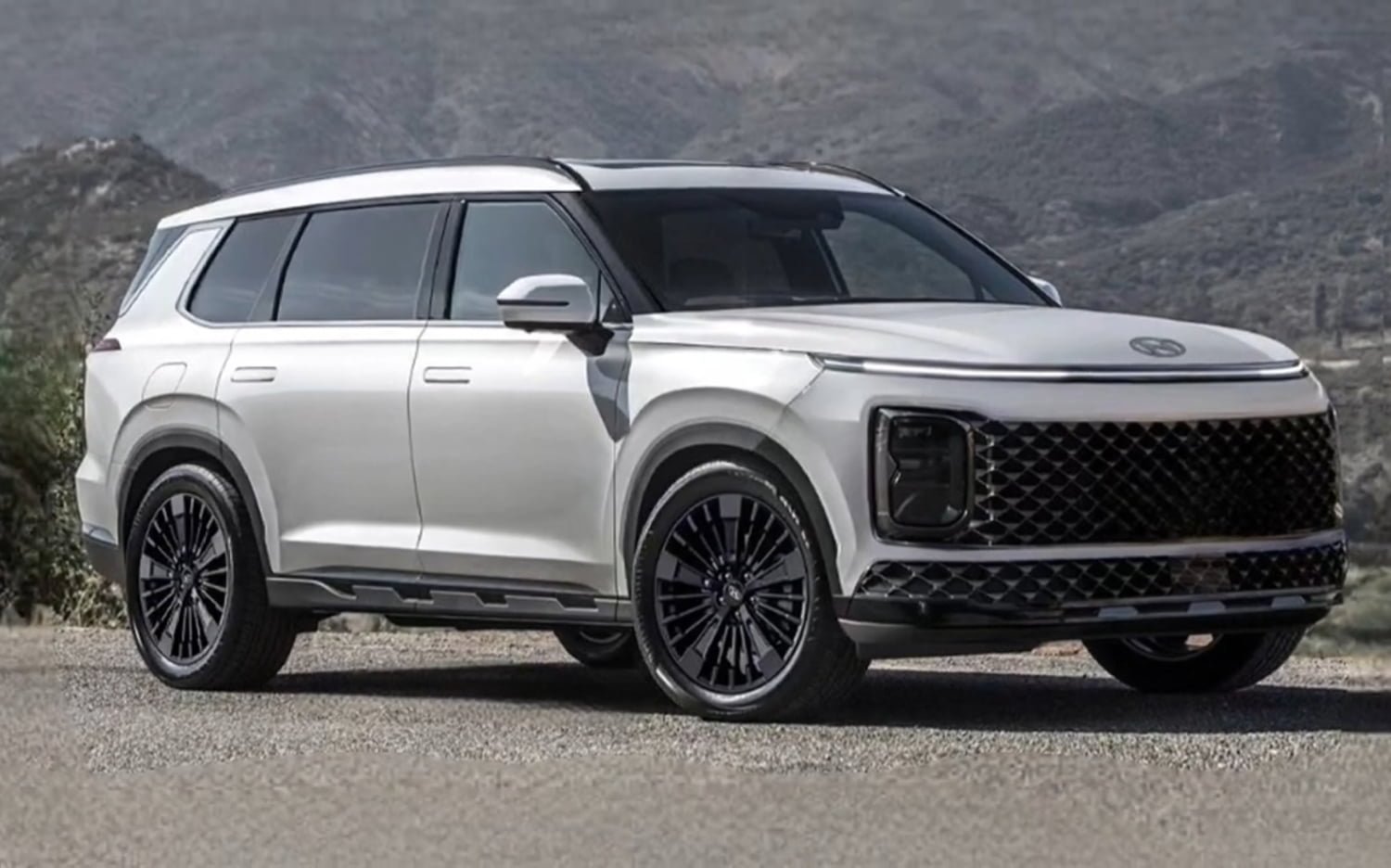 현대자동차의 대형 SUV &#39;팰리세이드 풀체인지(LX3)&#39; 모델이 엄청난 관심을 받고 있는 가운데&#44; 새로운 예상도가 등장해 눈길을 끈다.