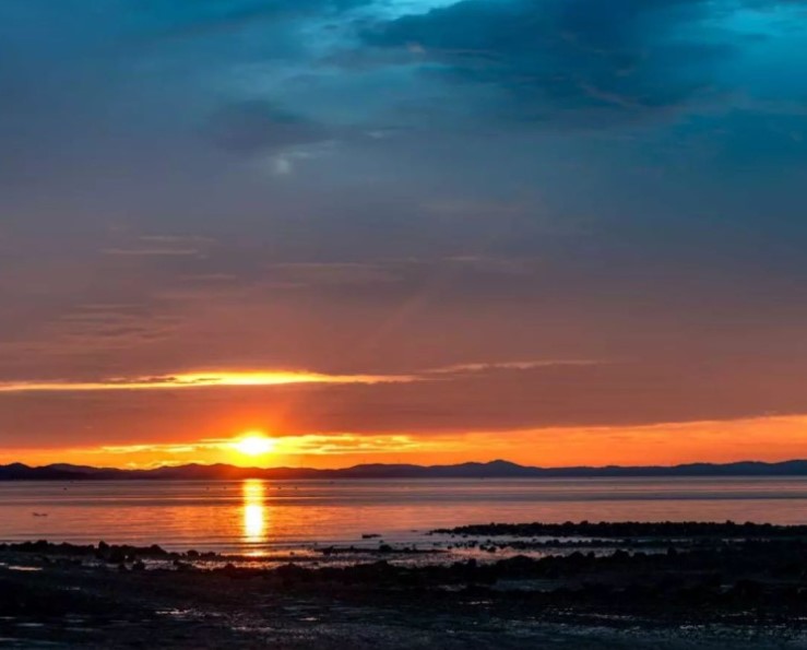 남당항대하축제-노을