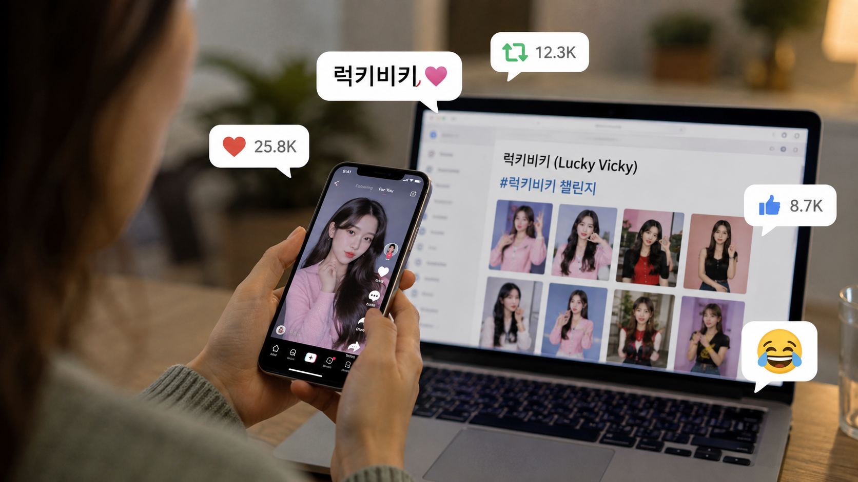밈은 어떻게 유행어가 됐을까? 장원영 럭키비키가 퍼진 방식 사진
