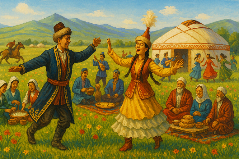 끝없는 초원에 되살아나는 생명의 노래, 카자흐스탄 ‘나우르즈 메이’ 축제의 전통과 정신